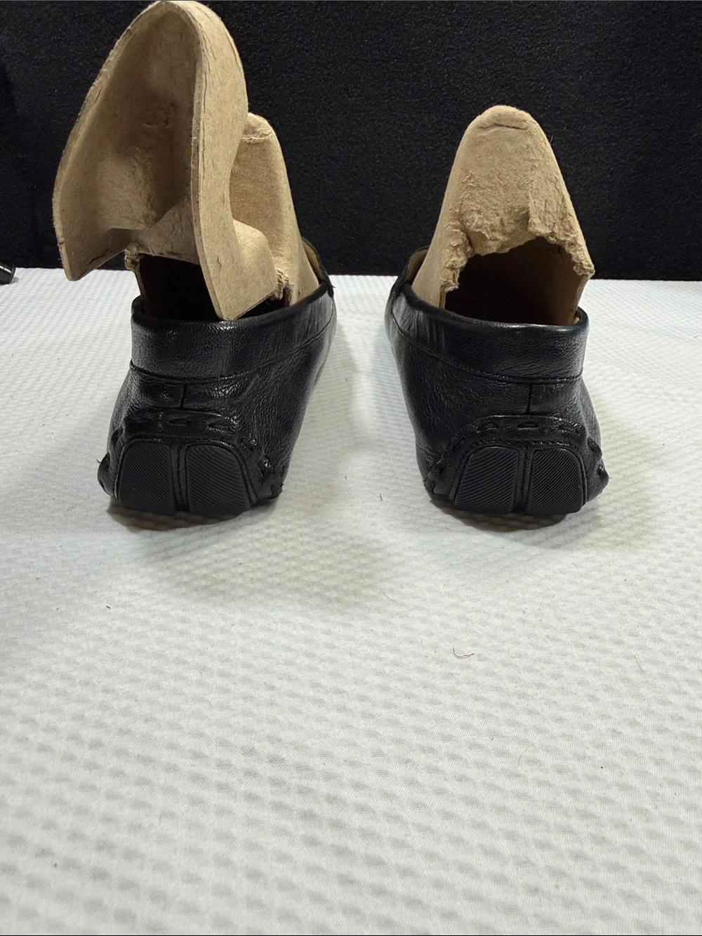 Cole Haan Women's Evelyn Driver black leather loafers Size 10